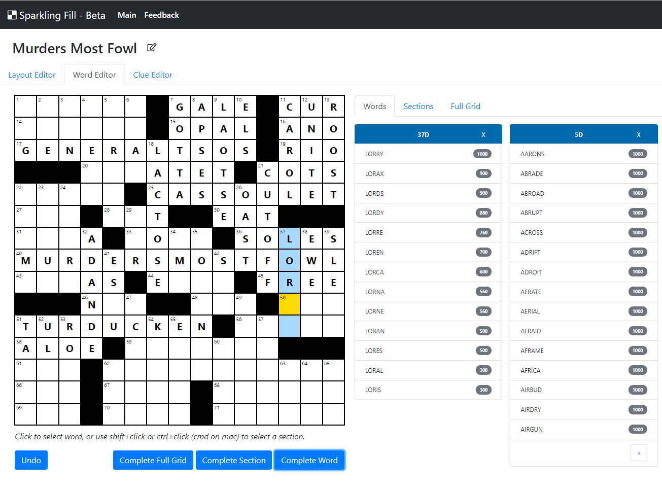 Alternative To Sparkling Nyt Crossword, ALTERNATIVE TO SWIPE FOR A